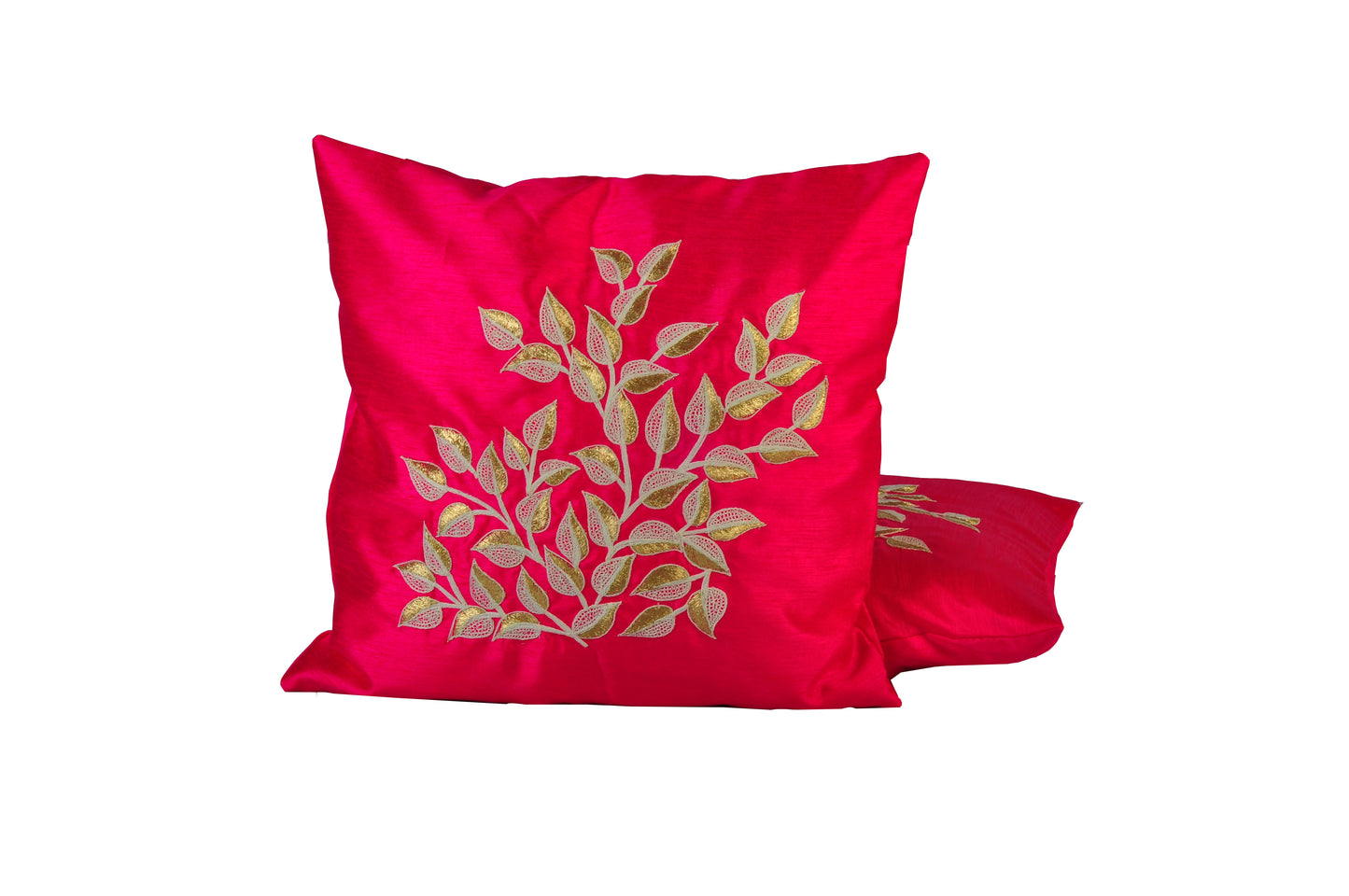 Cushion Cover- Bunch Leaf EMB