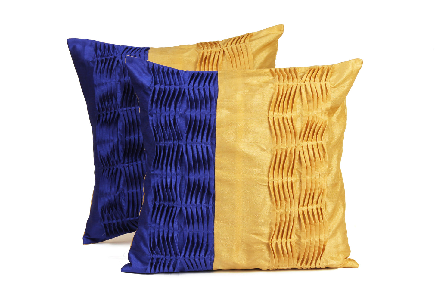 Cushion Cover- Silk Pleated